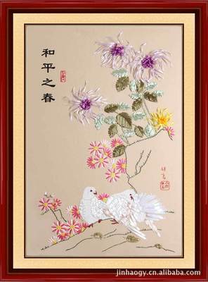 锦皓绣品 丝带绣DIY与文化传承的深度对话