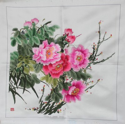 丰盈硕果，匠心独运——苏绣成品挂画，点亮客厅书房办公室的高雅之选