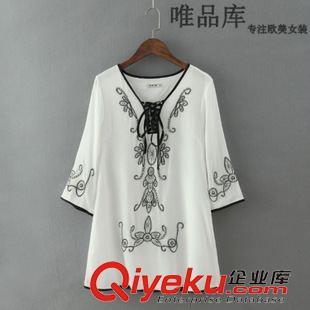 2015夏季新款欧美女装 人棉刺绣串珠亮片连衣裙为何成为网络爆款